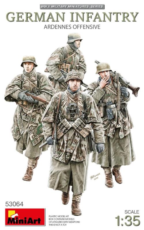 German Infantry - Ardennes Offensive