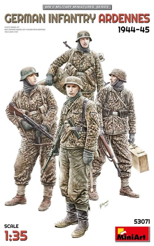 German Infantry. Ardennes 1944-45
