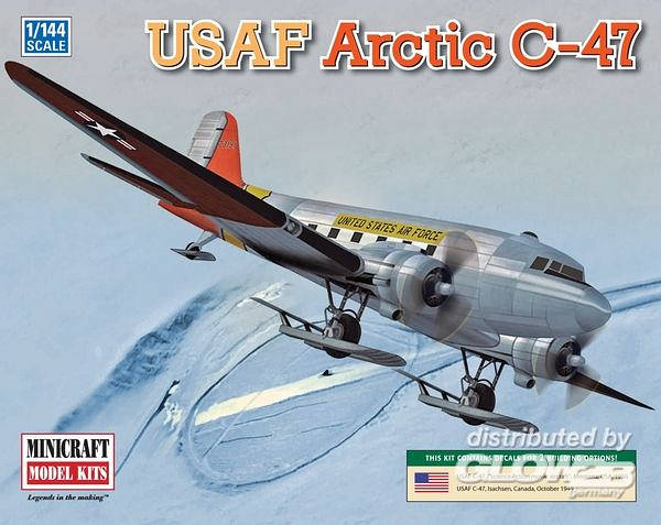 CT 1 günstig Kaufen-USAF Arctic C-47. USAF Arctic C-47 <![CDATA[Minicraft Model Kits / 584671 / 1:144]]>. 