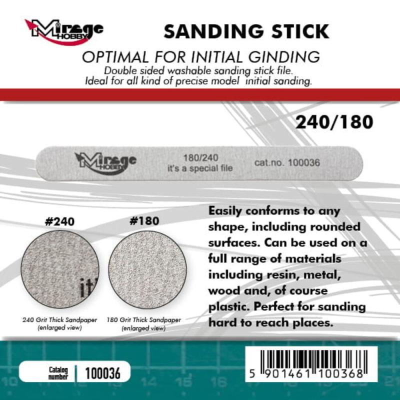 5901461100368 - Sanding Stick Double Grid 180 240 5901461100368 - Sanding Stick Double Grid 180 240