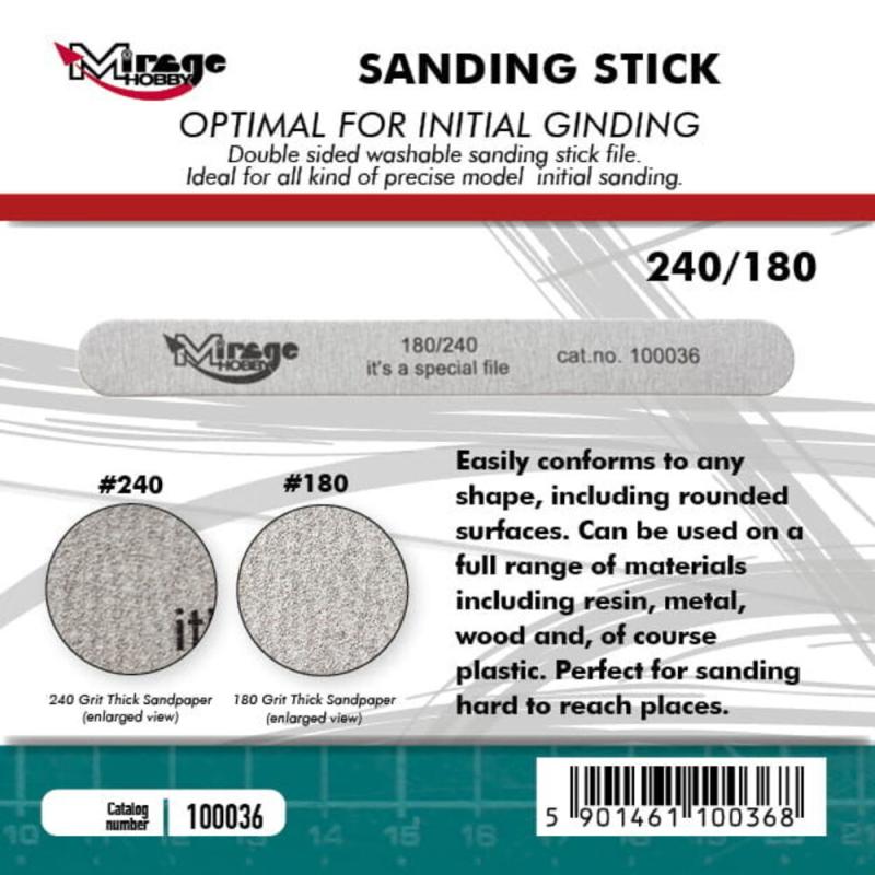 Stick 4 günstig Kaufen-Sanding Stick Double Grid 180/240. Sanding Stick Double Grid 180/240 <![CDATA[Mirage Hobby / 100036]]>. 