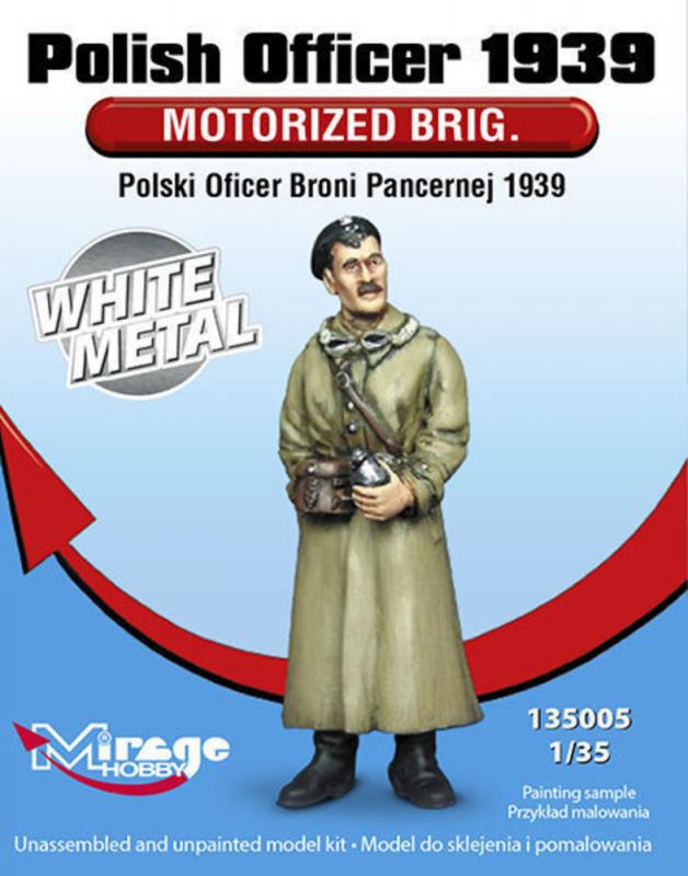 Mr.Hobby günstig Kaufen-Polish Officer 1939 Motorised Brigade - White Metal. Polish Officer 1939 Motorised Brigade - White Metal <![CDATA[Mirage Hobby / 135005 / 1:35]]>. 