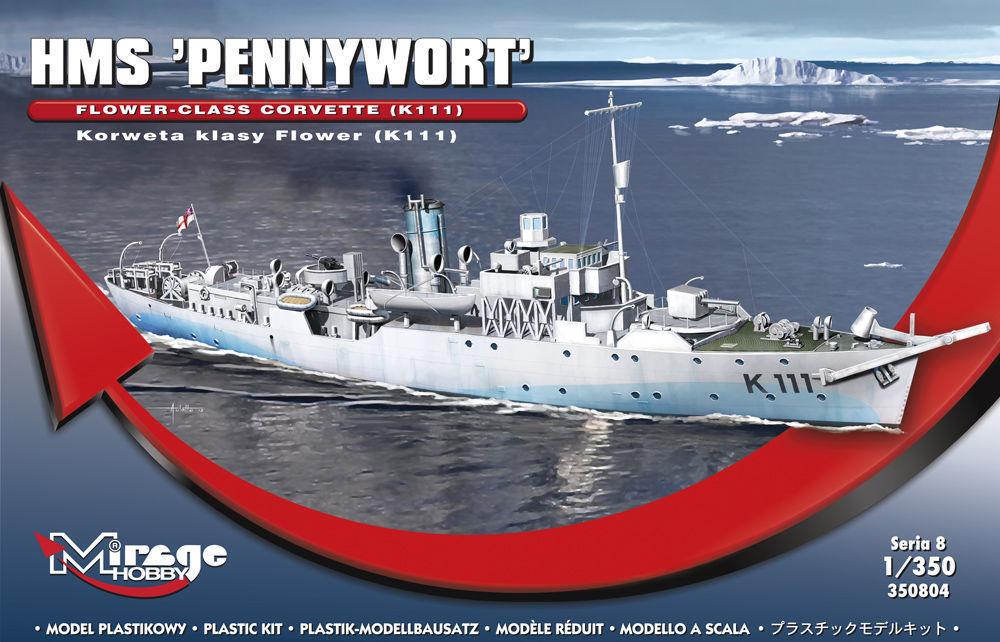 Mr.Hobby günstig Kaufen-HMS PENNYWORT Flower-Class Corvette K111. HMS PENNYWORT Flower-Class Corvette K111 <![CDATA[Mirage Hobby / 350804 / 1:350]]>. 