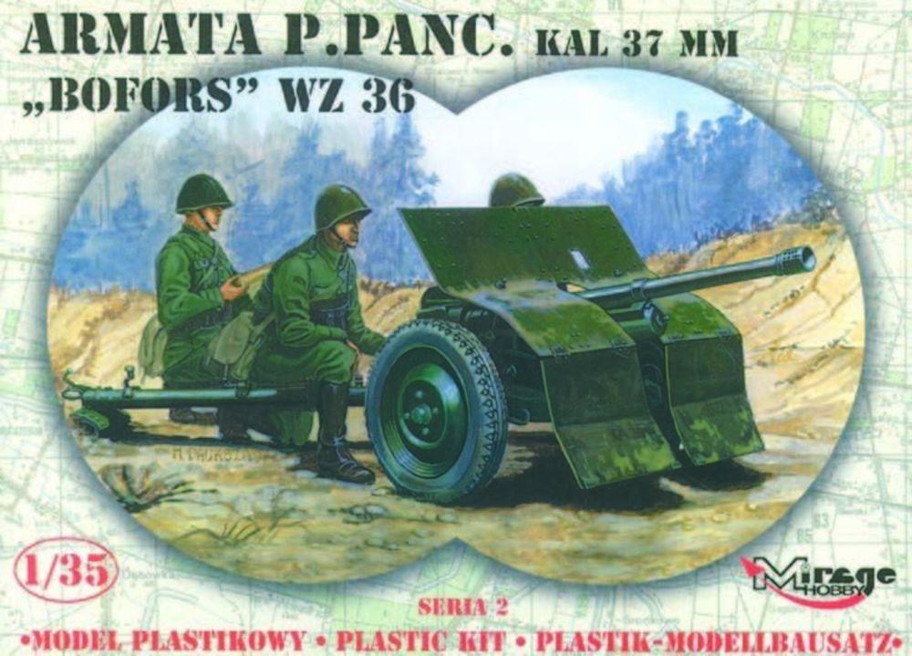 BOFORS günstig Kaufen-37 mm BOFORS Panzerabwehrkanone. 37 mm BOFORS Panzerabwehrkanone <![CDATA[Mirage Hobby / 35212 / 1:35]]>. 