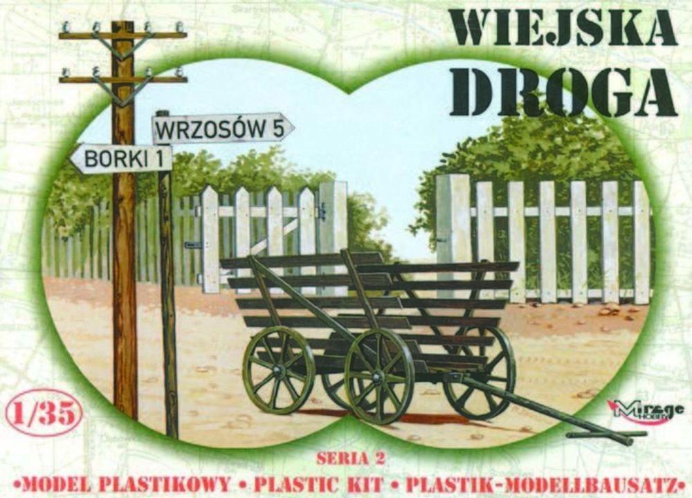 5901461352217 - Landstraße mit Leiterwagen 5901461352217 - Landstraße mit Leiterwagen