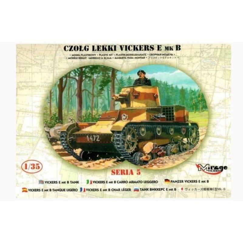 04 GE  günstig Kaufen-Leichter Panzer Vickers E Mk B. Leichter Panzer Vickers E Mk B <![CDATA[Mirage Hobby / 35304 / 1:35]]>. 