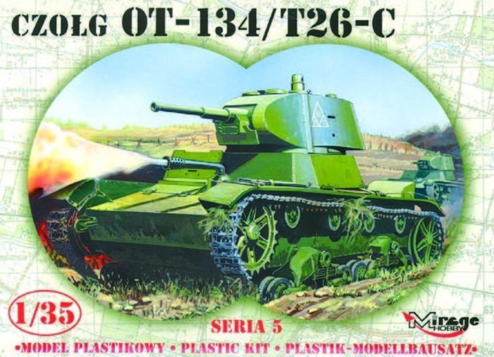 Edition mit  günstig Kaufen-Leichter Panzer OT-134 / T-26-C Limited Edition. Leichter Panzer OT-134 / T-26-C Limited Edition <![CDATA[Mirage Hobby / 35309 / 1:35]]>. 