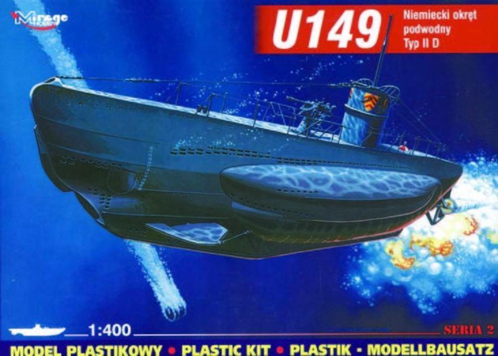 DEUTSCHES günstig Kaufen-Deutsches U-Boot U 149 Typ IID. Deutsches U-Boot U 149 Typ IID <![CDATA[Mirage Hobby / 40026 / 1:400]]>. 