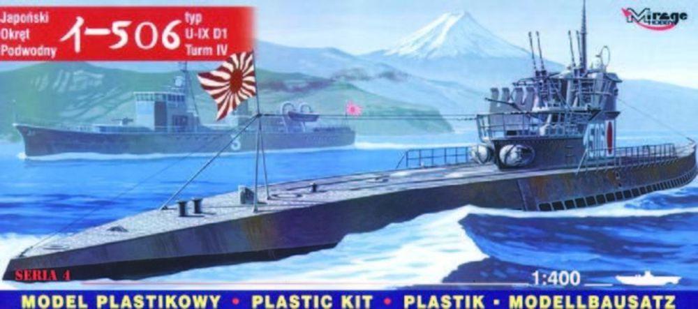 5901461400468 - Mirage Hobby 40046 - Japanisches U-Boot I-506 - IX D1 in 1400 5901461400468 - Mirage Hobby 40046 - Japanisches U-Boot I-506 - IX D1 in 1400