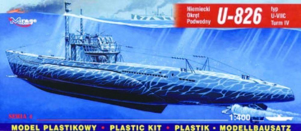 5901461404138 - Mirage Hobby 40413 - Deutsches U-Boot U 826 Typ VII C Turm 4 in 1400 5901461404138 - Mirage Hobby 40413 - Deutsches U-Boot U 826 Typ VII C Turm 4 in 1400