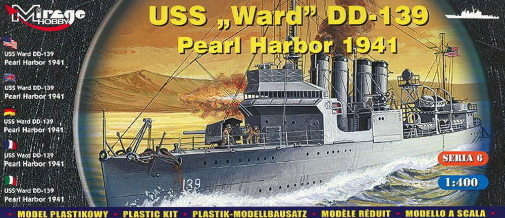 06 13  günstig Kaufen-USS Ward DD-139 ´Pearl Harbor 1941´. USS Ward DD-139 ´Pearl Harbor 1941´ <![CDATA[Mirage Hobby / 40601 / 1:400]]>. 