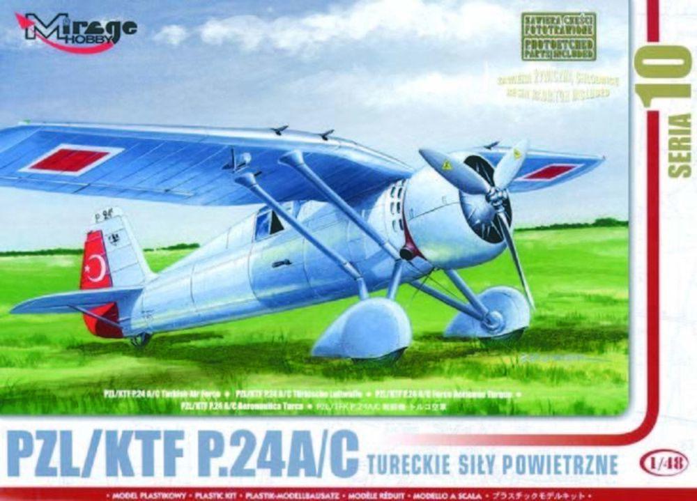 RKISCHE günstig Kaufen-PZL/TFK P.24 C Türkische Luftwaffe mit Resin- und Fotoätzteilen. PZL/TFK P.24 C Türkische Luftwaffe mit Resin- und Fotoätzteilen <![CDATA[Mirage Hobby / 48105 / 1:48]]>. 