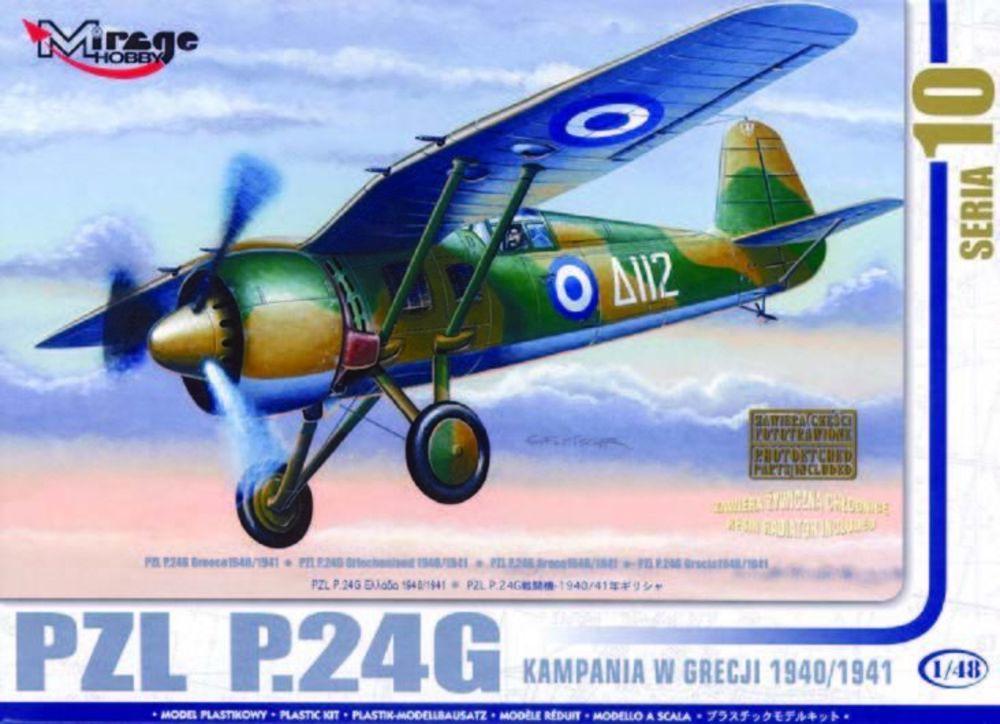 5901461481085 - Mirage Hobby 48108 - PZL P24 G Griechenland 1940 41 mit Resin- und Fotoätzteilen in 148 5901461481085 - Mirage Hobby 48108 - PZL P24 G Griechenland 1940 41 mit Resin- und Fotoätzteilen in 148