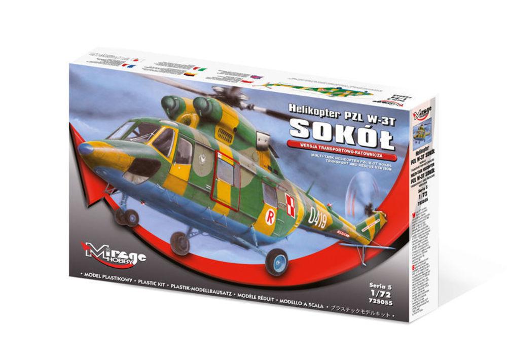 5901461725059 - Mirage Hobby 725055 - MULTI-TASK HELICOPTER PZL W-3T SOKOL(TRANSPORT AND RESCUE VERSION) in 172 5901461725059 - Mirage Hobby 725055 - MULTI-TASK HELICOPTER PZL W-3T SOKOL(TRANSPORT AND RESCUE VERSION) in 172