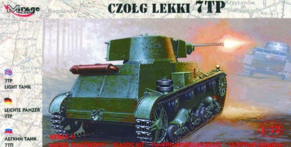 Mr.Hobby günstig Kaufen-Leichter Panzer 7 TP. Leichter Panzer 7 TP <![CDATA[Mirage Hobby / 72601 / 1:72]]>. 