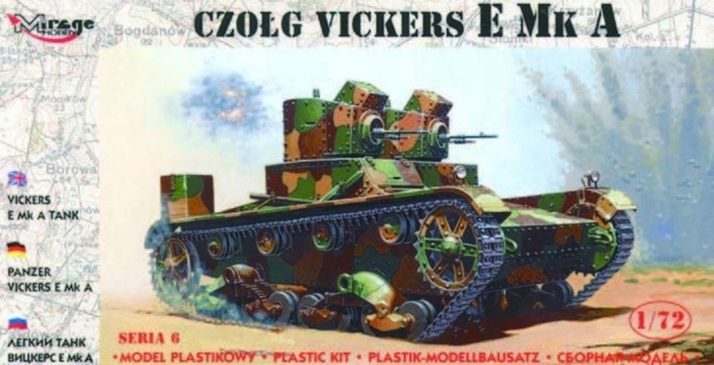 CKE 72 günstig Kaufen-Leichter Panzer Vickers E Mk A. Leichter Panzer Vickers E Mk A <![CDATA[Mirage Hobby / 72603 / 1:72]]>. 