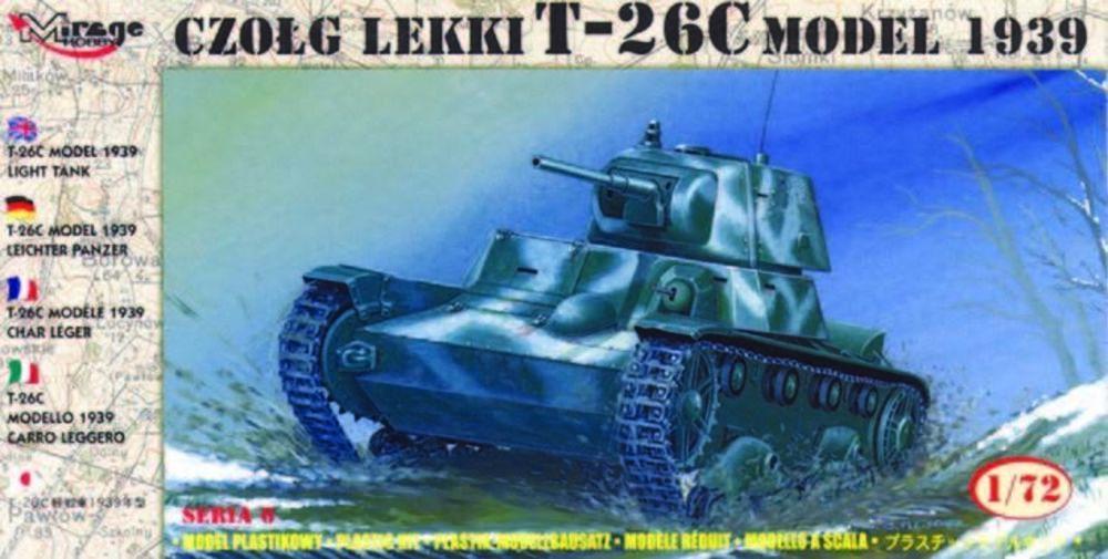 Mr.Hobby günstig Kaufen-Leichter Panzer T-26 C 1939. Leichter Panzer T-26 C 1939 <![CDATA[Mirage Hobby / 72612 / 1:72]]>. 