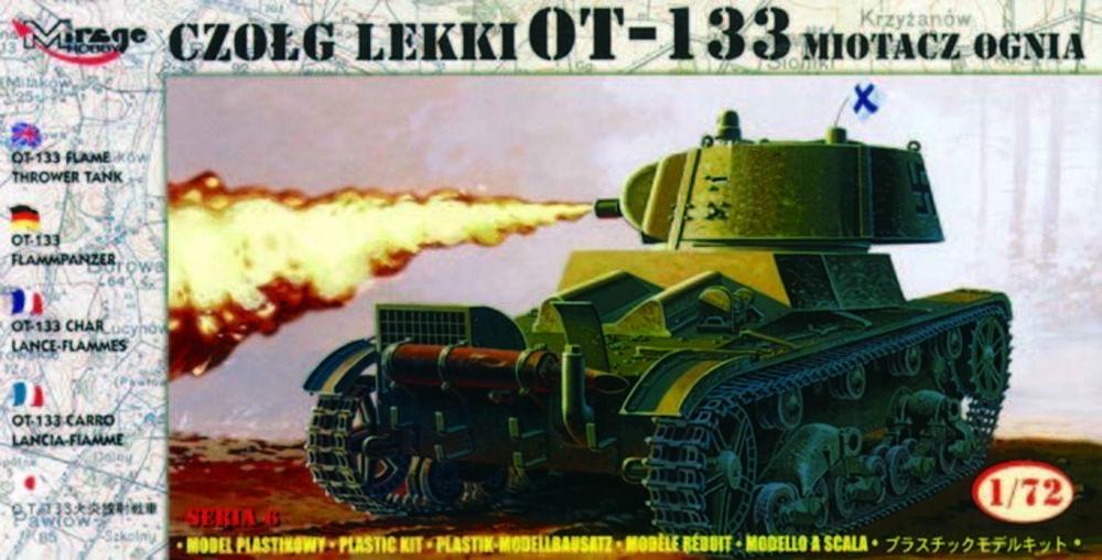 HOBBY günstig Kaufen-Flammpanzer OT-133 finnische Beuteversion. Flammpanzer OT-133 finnische Beuteversion <![CDATA[Mirage Hobby / 72616 / 1:72]]>. 