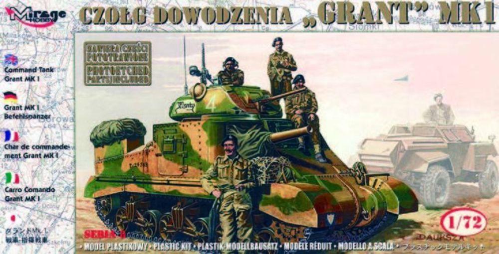 5901461728050 - Mirage Hobby 728005 - Kommandopanzer Grant Mk I in 172 5901461728050 - Mirage Hobby 728005 - Kommandopanzer Grant Mk I in 172
