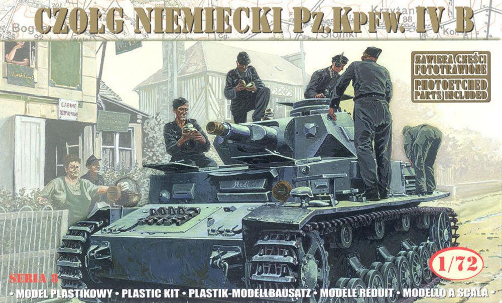 5901461728524 - Mirage Hobby 72852 - German Tank PzKpfwIVB21 Panzerdivisio (neu) 1943 in 172 5901461728524 - Mirage Hobby 72852 - German Tank PzKpfwIVB21 Panzerdivisio (neu) 1943 in 172