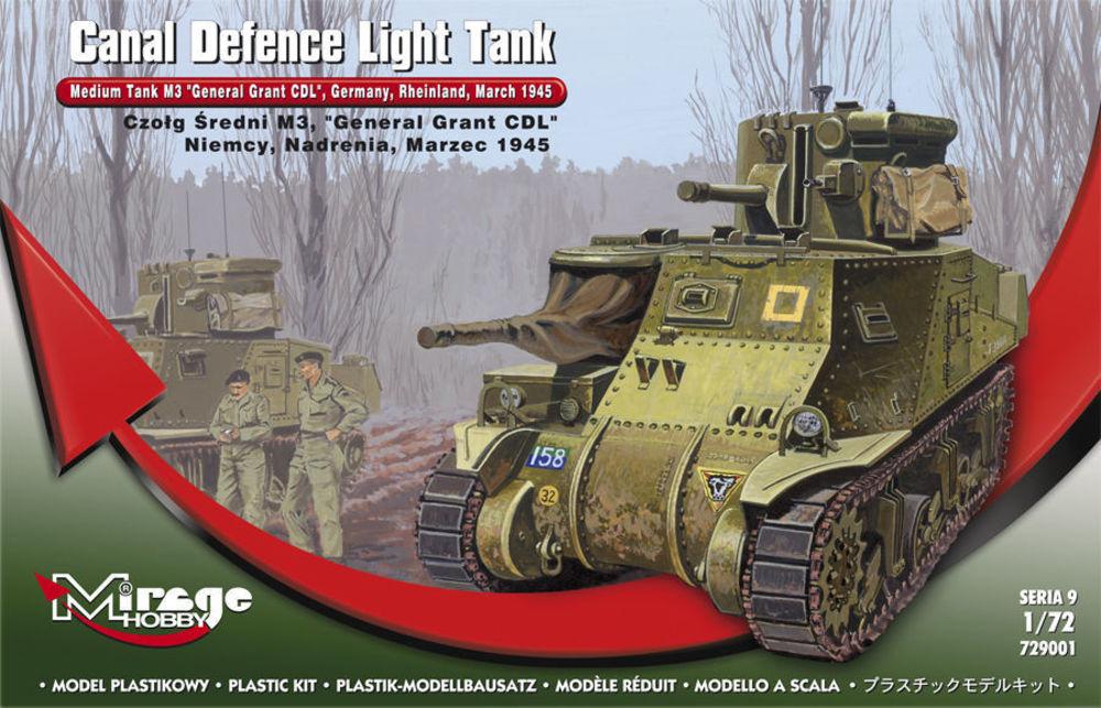 5901461729019 - Mirage Hobby 729001 - Medium Tank M3 General Grant in 172 5901461729019 - Mirage Hobby 729001 - Medium Tank M3 General Grant in 172
