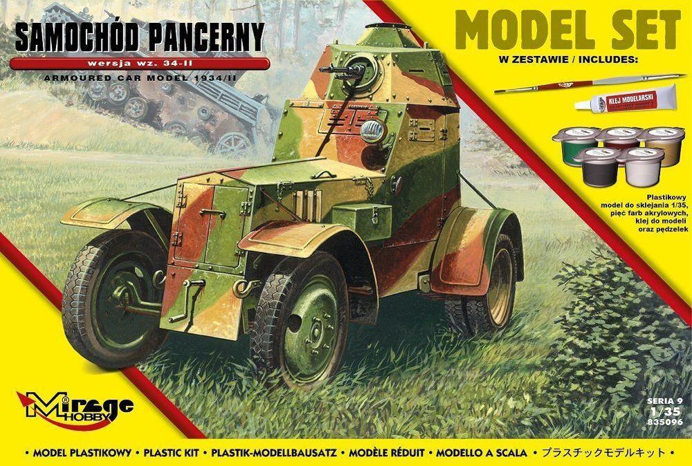 Set 19 günstig Kaufen-Armoured Car Model 1943/II (Model Set). Armoured Car Model 1943/II (Model Set) <![CDATA[Mirage Hobby / 835096 / 1:35]]>. 