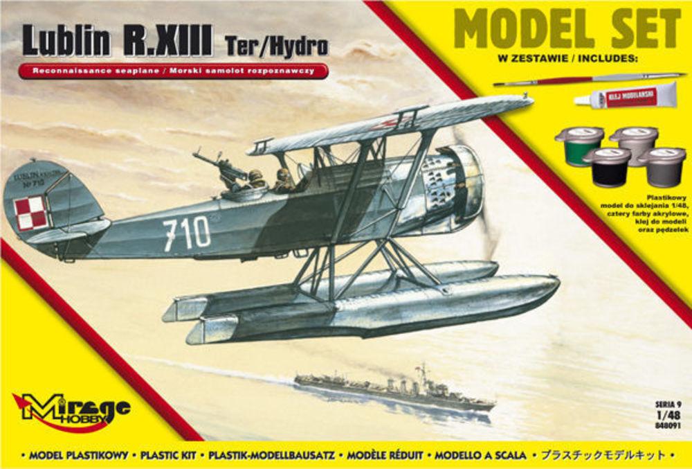 5901463848916 - Mirage Hobby 848091 - Lublin RXIII Ter Hydro Reconnaissance s seaplane (Model Set) in 148 5901463848916 - Mirage Hobby 848091 - Lublin RXIII Ter Hydro Reconnaissance s seaplane (Model Set) in 148