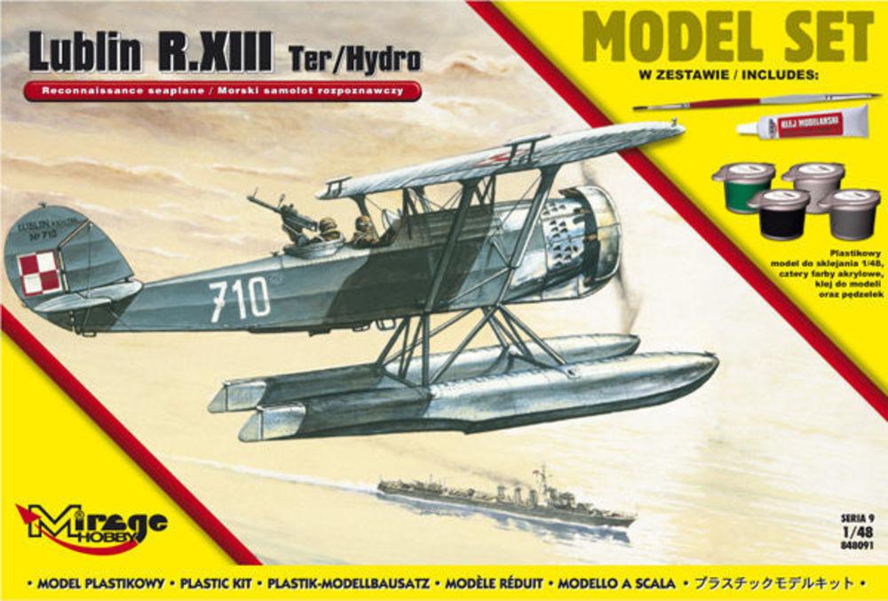 seaplane günstig Kaufen-Lublin R.XIII Ter/Hydro Reconnaissance s seaplane (Model Set). Lublin R.XIII Ter/Hydro Reconnaissance s seaplane (Model Set) <![CDATA[Mirage Hobby / 848091 / 1:48]]>. 