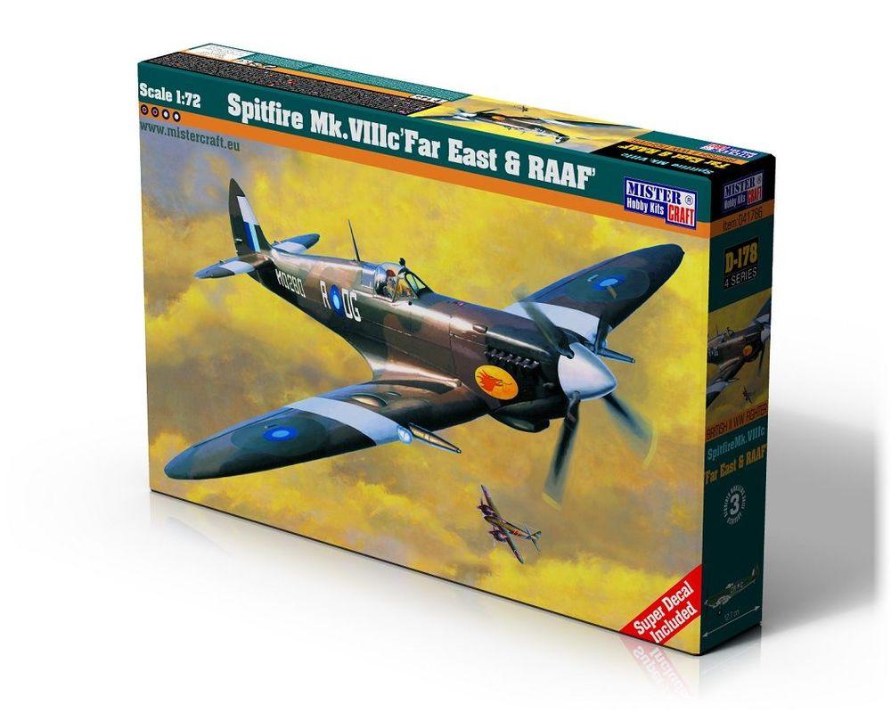 Spitfire F günstig Kaufen-Spitfire Mk. VIIIC Far East & RAAF. Spitfire Mk. VIIIC Far East & RAAF <![CDATA[Mistercraft / D-178 / 1:72]]>. 