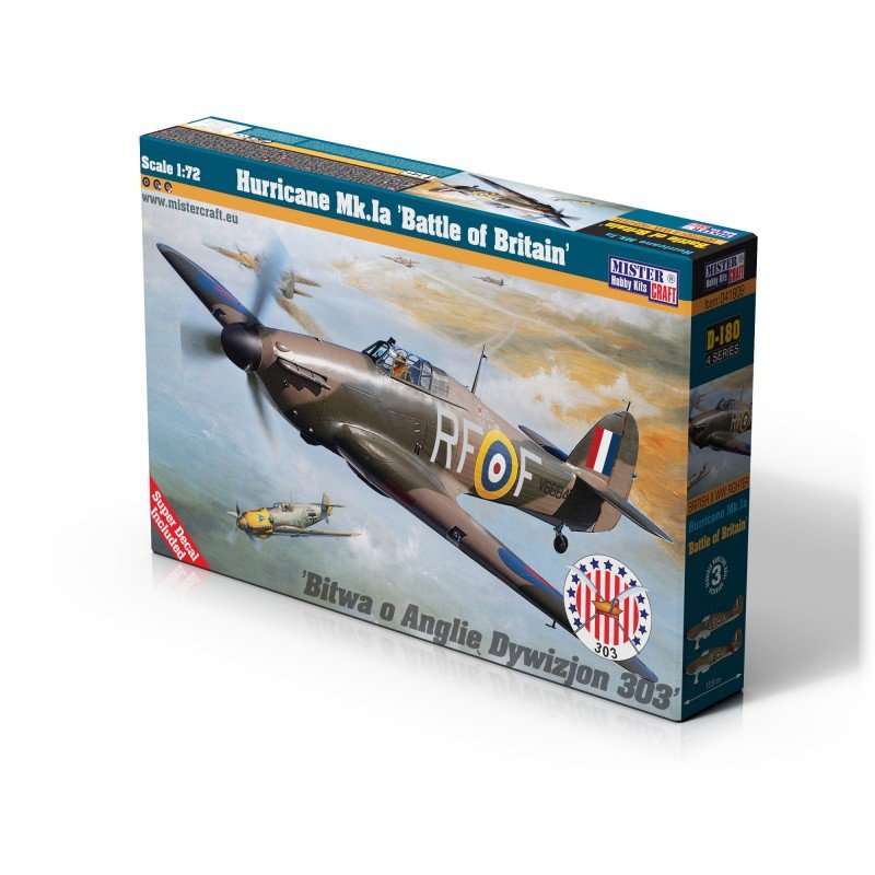 Battle günstig Kaufen-Hurricane Mk.Ia Battle of Britan. Hurricane Mk.Ia Battle of Britan <![CDATA[Mistercraft / D-180 / 1:72]]>. 