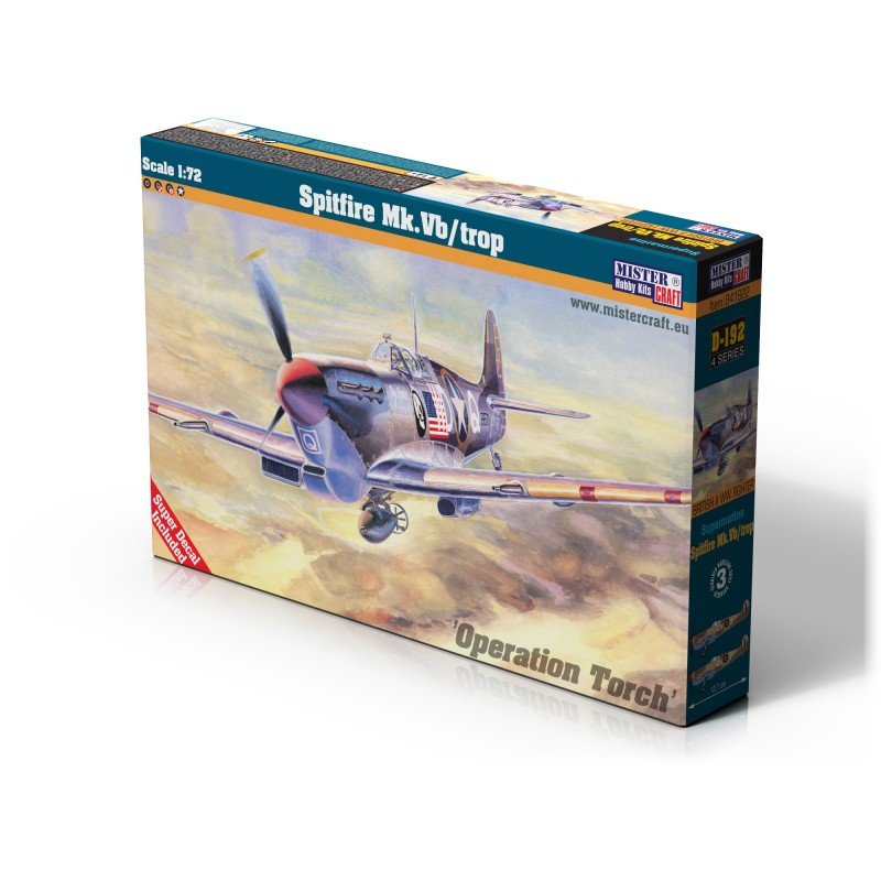 VC/Trop günstig Kaufen-Spitfire Mk.Vb/trop. Spitfire Mk.Vb/trop <![CDATA[Mistercraft / D-192 / 1:72]]>. 