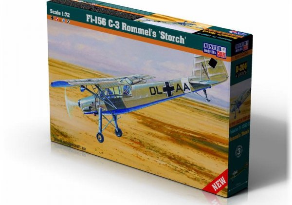 Storch günstig Kaufen-Fi-156 C-3 Rommels Storch. Fi-156 C-3 Rommels Storch <![CDATA[Mistercraft / D-204 / 1:72]]>. 