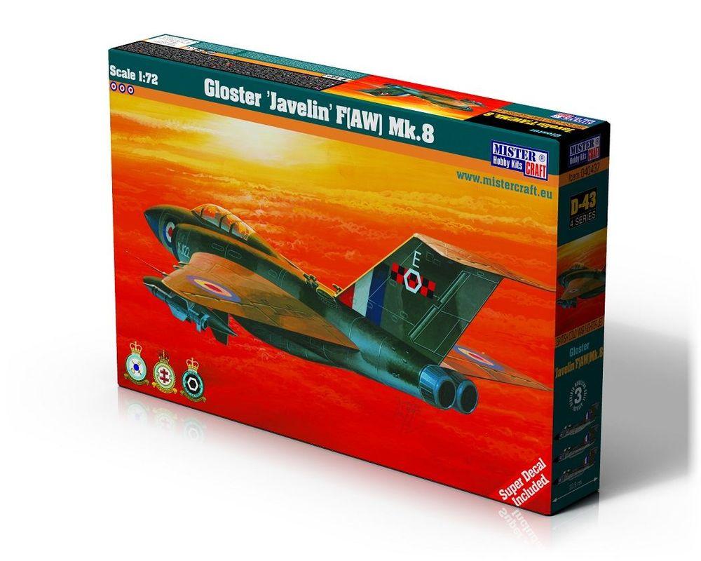 Gloster Javelin günstig Kaufen-Gloster Javelin FAW Mk.8. Gloster Javelin FAW Mk.8 <![CDATA[Mistercraft / D-43 / 1:72]]>. 