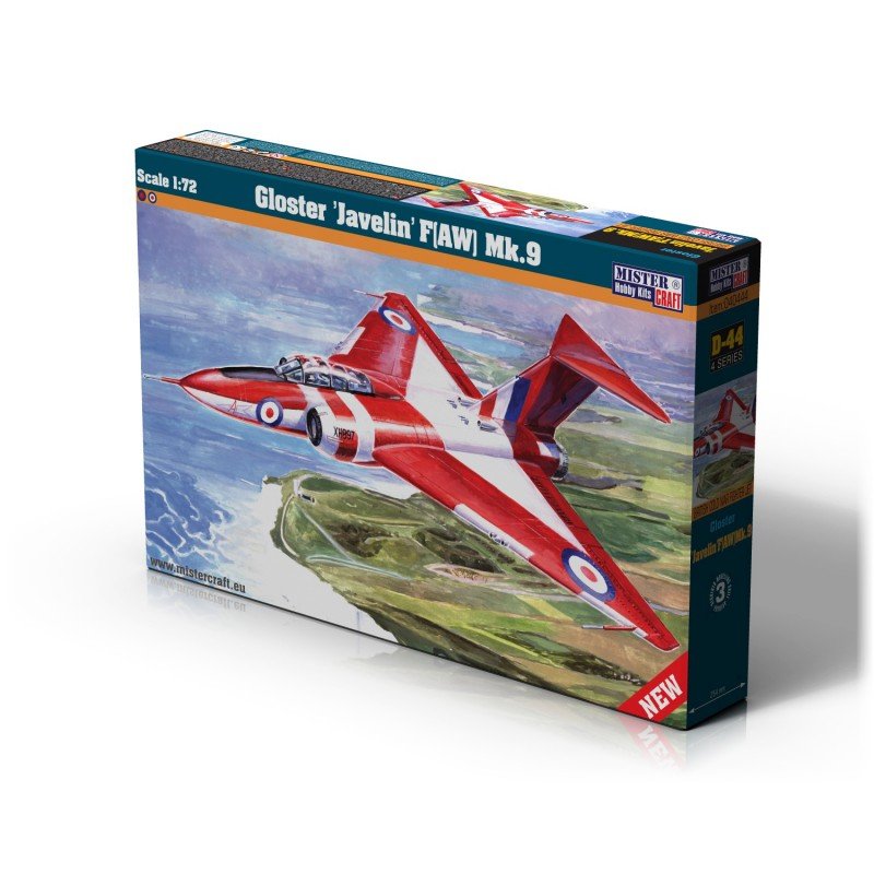 Gloster Javelin günstig Kaufen-Gloster Javelin F(AW) MK.9. Gloster Javelin F(AW) MK.9 <![CDATA[Mistercraft / D-44 / 1:72]]>. 