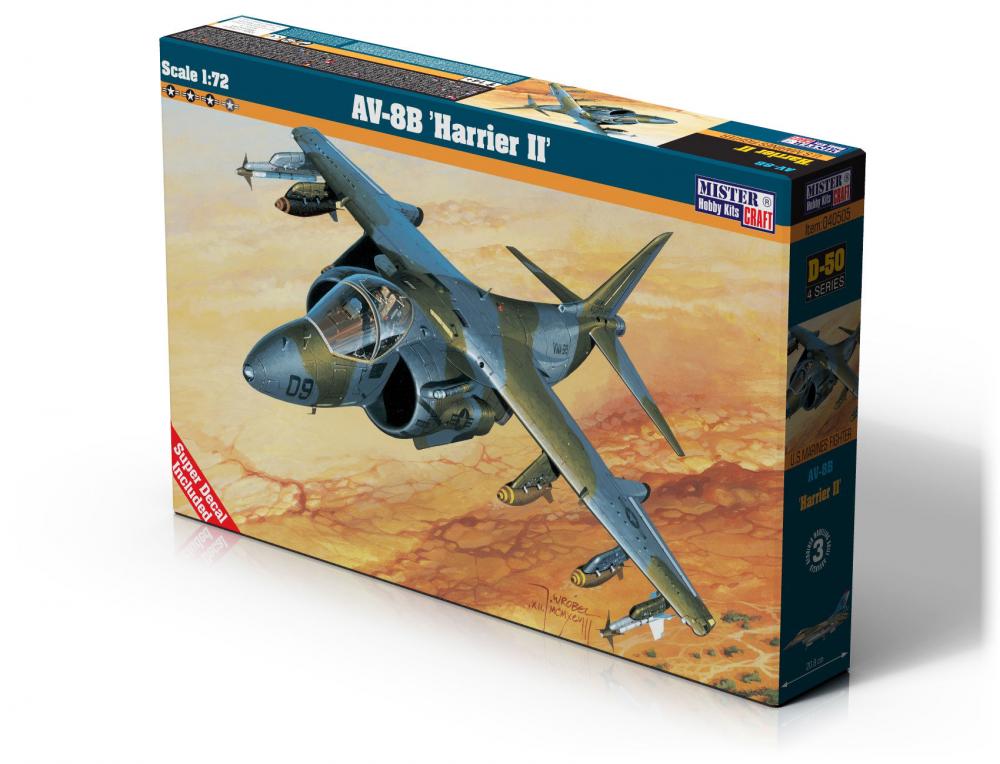 Harrier günstig Kaufen-AV-8B Harrier II. AV-8B Harrier II <![CDATA[Mistercraft / D-50 / 1:72]]>. 