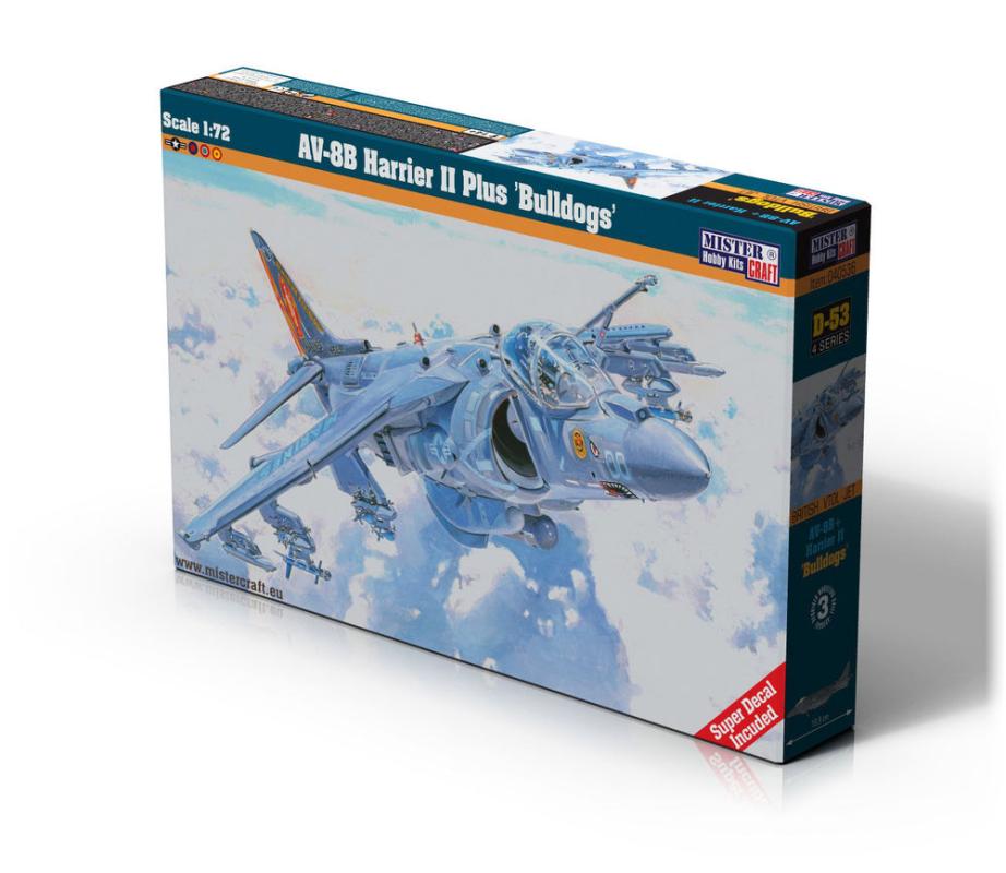 Plus 7 günstig Kaufen-AV-8B Harrier II Plus Bulldogs. AV-8B Harrier II Plus Bulldogs <![CDATA[Mistercraft / D-53 / 1:72]]>. 