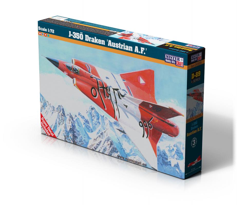 Austrian günstig Kaufen-J-35Ö Draken Austrian Air Force. J-35Ö Draken Austrian Air Force <![CDATA[Mistercraft / D-89 / 1:72]]>. 