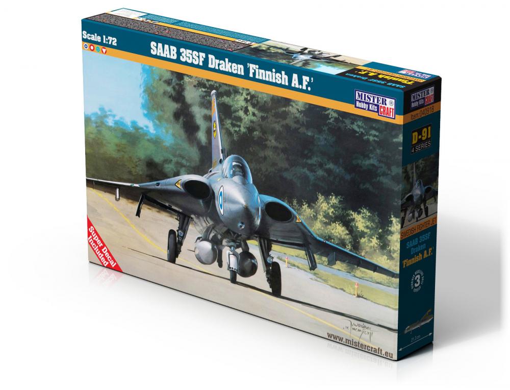 DR 9 günstig Kaufen-SAAB J-35J Draken Finnish Air Force. SAAB J-35J Draken Finnish Air Force <![CDATA[Mistercraft / D-91 / 1:72]]>. 