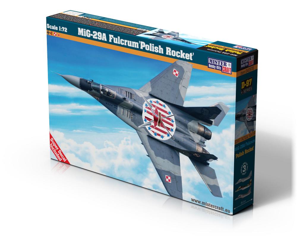 CKE 72 günstig Kaufen-MIG-29A Fulcrum Polish Rocket. MIG-29A Fulcrum Polish Rocket <![CDATA[Mistercraft / D-97 / 1:72]]>. 