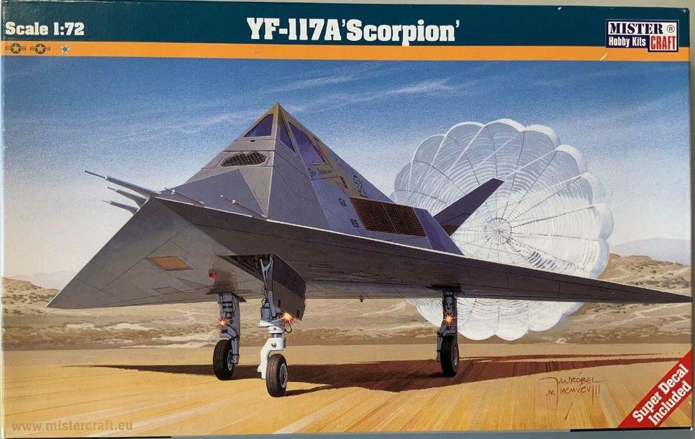 CR 117 günstig Kaufen-YF-117A Scorpion. YF-117A Scorpion <![CDATA[Mistercraft / E-11 / 1:72]]>. 