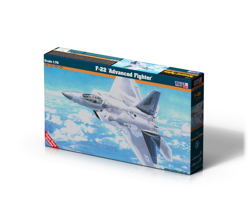 Fighter günstig Kaufen-F-22 Advanced Fighter. F-22 Advanced Fighter <![CDATA[Mistercraft / F-06 / 1:72]]>. 