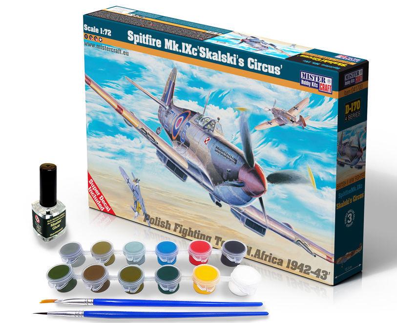 XB 2 günstig Kaufen-Spitfire Mk.IX Skalski´s Circus - Model Set. Spitfire Mk.IX Skalski´s Circus - Model Set <![CDATA[Mistercraft / SD-170 / 1:72]]>. 