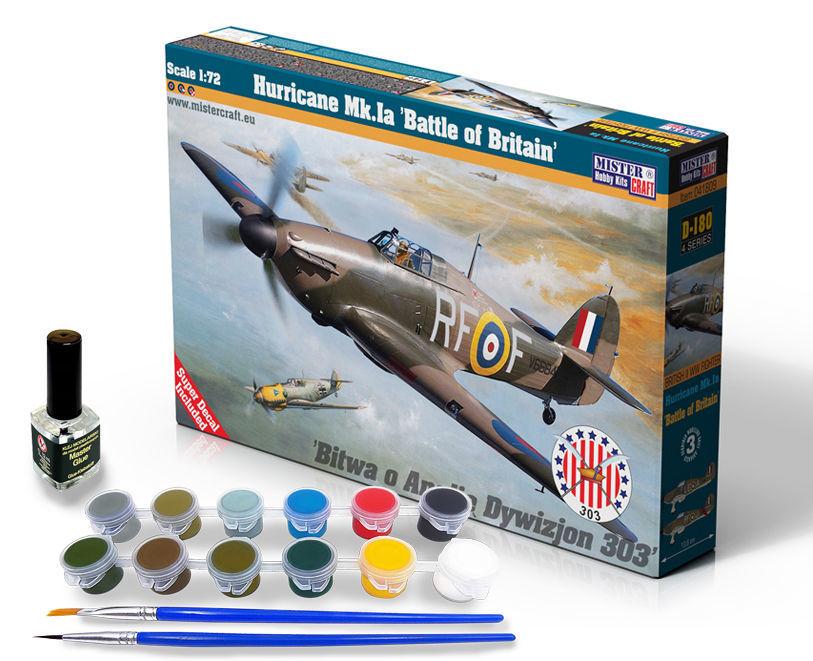 Battle.net  günstig Kaufen-Hurricane Mk.Ia Battle of Britan - Model Set. Hurricane Mk.Ia Battle of Britan - Model Set <![CDATA[Mistercraft / SD-180 / 1:72]]>. 