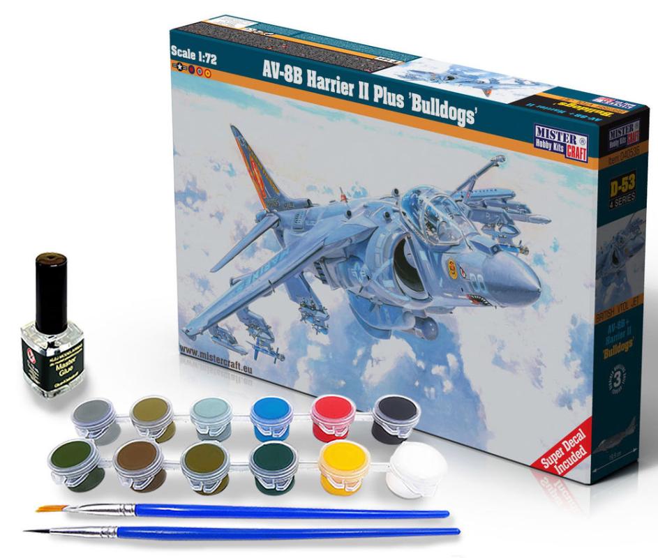 Tortendeko,Super günstig Kaufen-AV-8B Harrier II Plus Bulldogs - SUPER SET. AV-8B Harrier II Plus Bulldogs - SUPER SET <![CDATA[Mistercraft / SD-53 / 1:72]]>. 