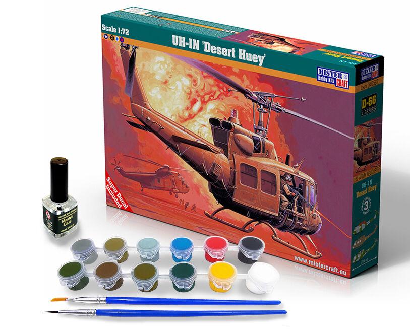 DA 56 günstig Kaufen-UH-1N Desert Huey - Starter Set. UH-1N Desert Huey - Starter Set <![CDATA[Mistercraft / SD-56 / 1:72]]>. 