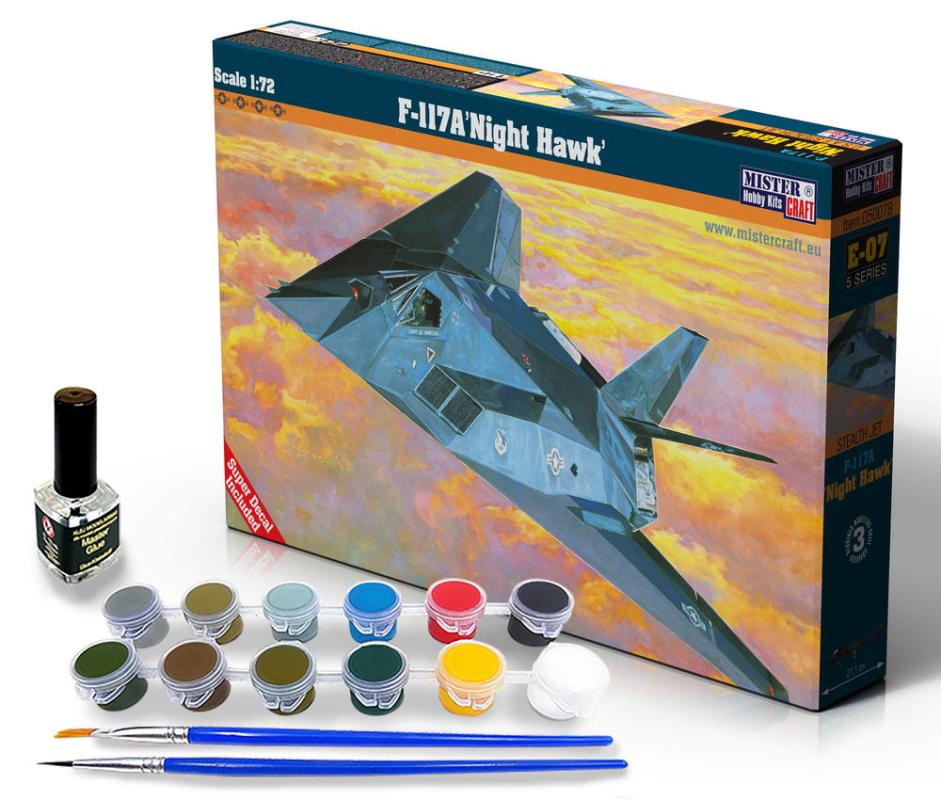 NIGHT günstig Kaufen-F-117A Night Hawk - SUPER SET. F-117A Night Hawk - SUPER SET <![CDATA[Mistercraft / SE-05 / 1:72]]>. 