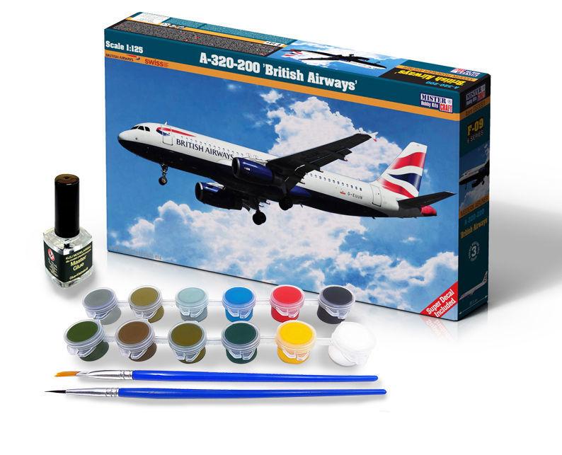 A-320-200 British Airways - Model Set