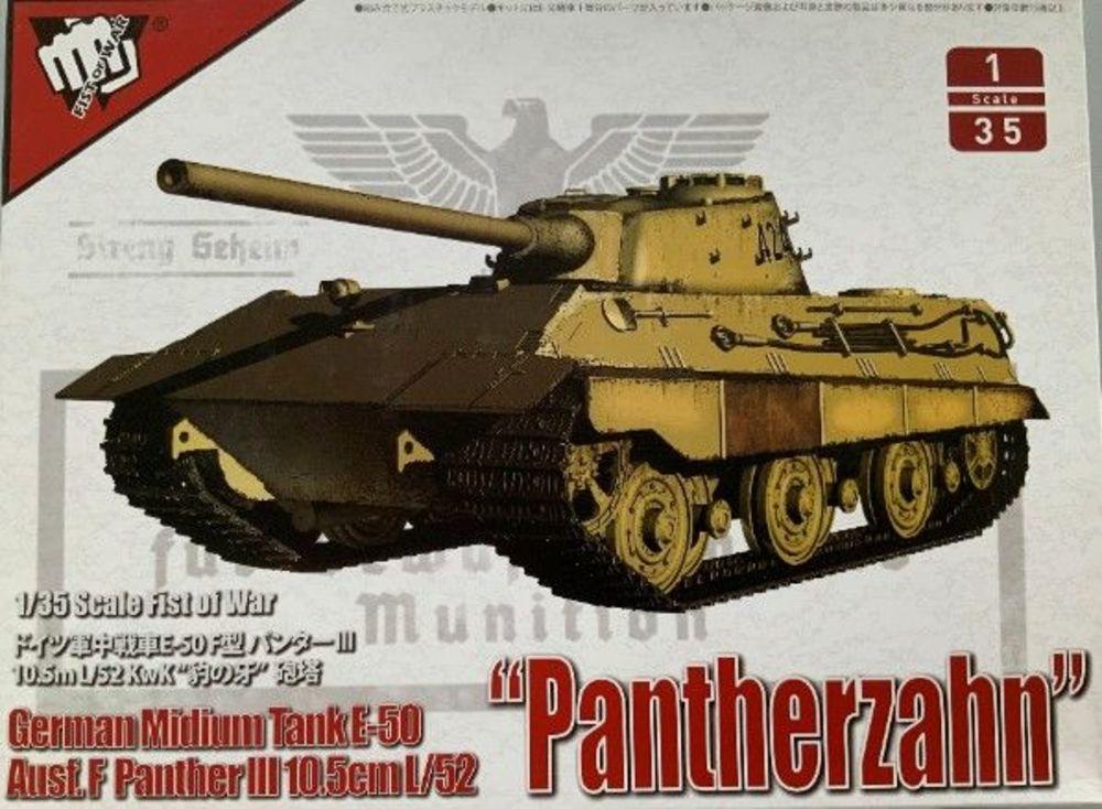 Ausf.N günstig Kaufen-German Middle Tank E-50 mit 10.5cm L/52 Panther III Ausf.F. German Middle Tank E-50 mit 10.5cm L/52 Panther III Ausf.F <![CDATA[Modelcollect / UA35015 / 1:35]]>. 