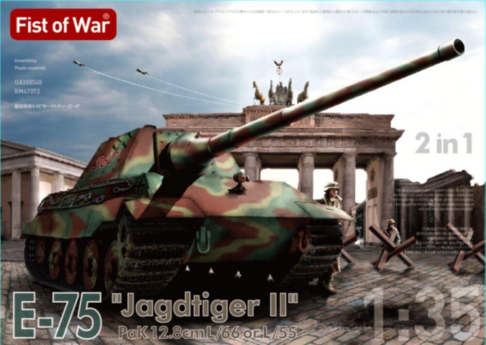 4589462470720 - E75 Jagdtiger II with 128mm Kwk 2 in 1 - Fist of War