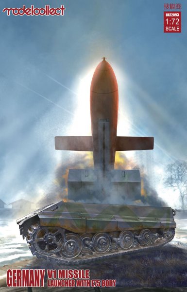German V1 movable Missile launcher with E75 body